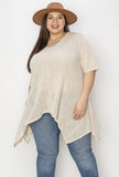 Taupe Tunic Sweater