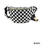 Checkered Crossbody Bag
