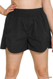 WINDBREAKER SMOCKED WAISTBAND RUNNING SHORTS
