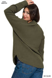 ROUND NECK BASIC SWEATER