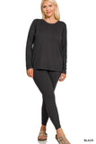 ROUND NECK TOP & LEGGINGS