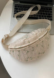 Raffia Crossbody/Belt Bag