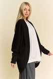 Dolman Long Sleeve Loose Fit Shawl Jacket