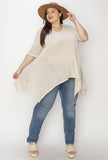 Taupe Tunic Sweater