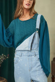 Round Neck Loose Fit Knit Top