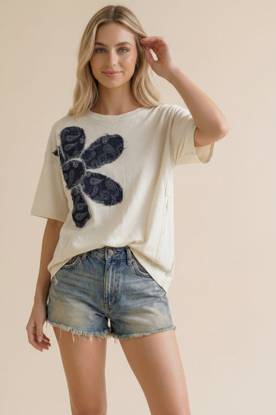 FLORAL
PATCHWORK TOP