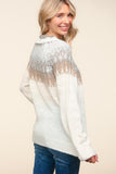 Long Sleeve Oversized Pullover Sweater Top