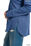 BABY WAFFLE LONG SLEEVE TOP