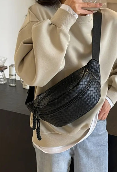 Woven Crossbody Bag
