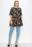 FLORAL POCKET TUNIC