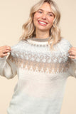 Long Sleeve Oversized Pullover Sweater Top