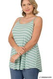 Striped Reversible Tank