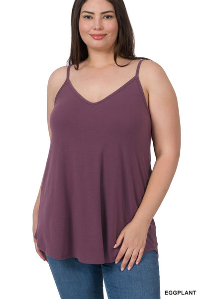 Eggplant Reversible Tank