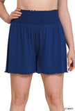 Smock Waist Shorts