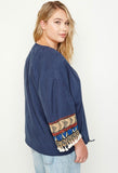 Indigo Kimono Jacket