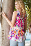 Multi Color Flare Tank