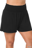 Smock Waist Shorts